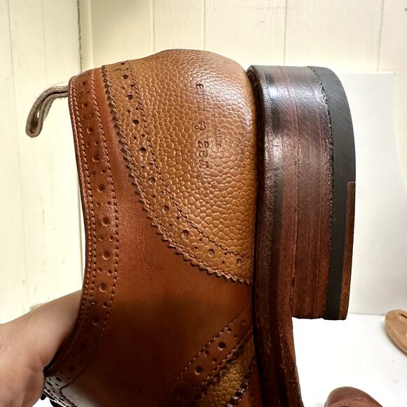 NEW HEELS Grenson x Rag & Bone Bedford Wingtip Derby Made in UK 10 / US 11 - Picture 15 of 16